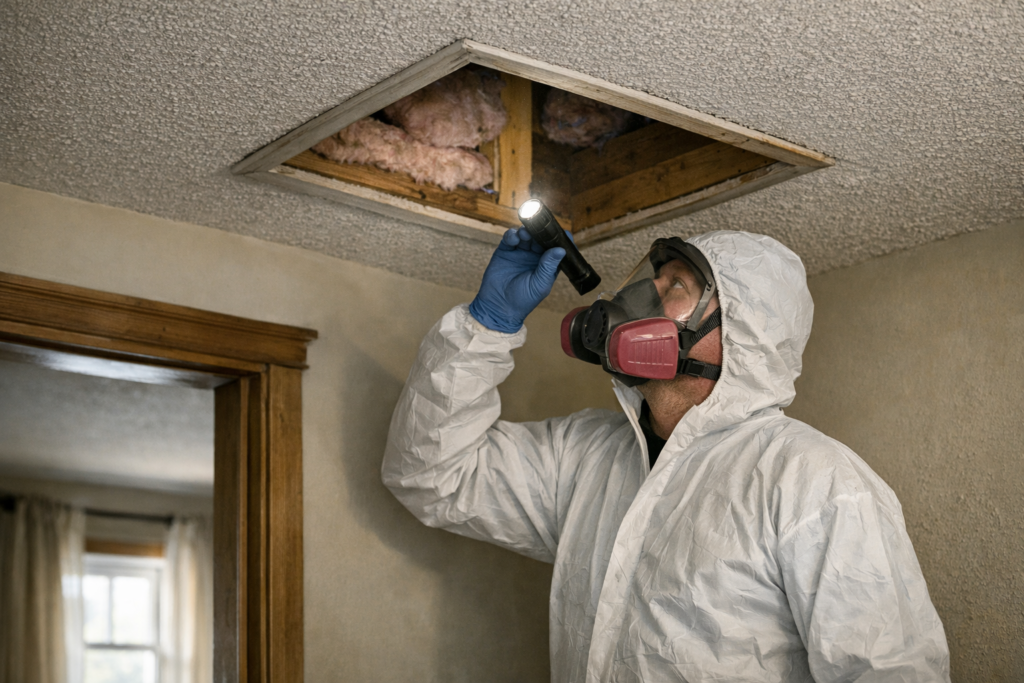 Professional Asbestos and Mold Inspection in Calgary Home