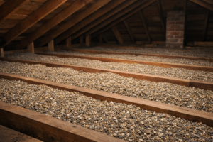 Loose Fill Vermiculite Attic Insulation