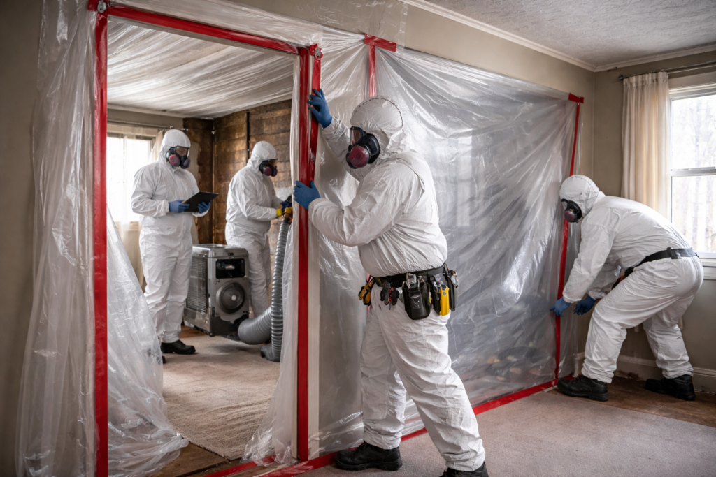 Professional Asbestos and Mold Removal Team