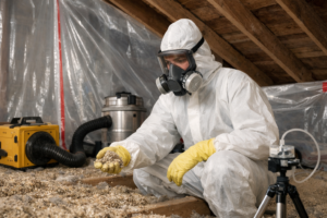 Hazardous Material Remediation Technician at Work