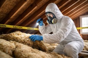 Certified Asbestos and Mold Removal in Residential Attic
