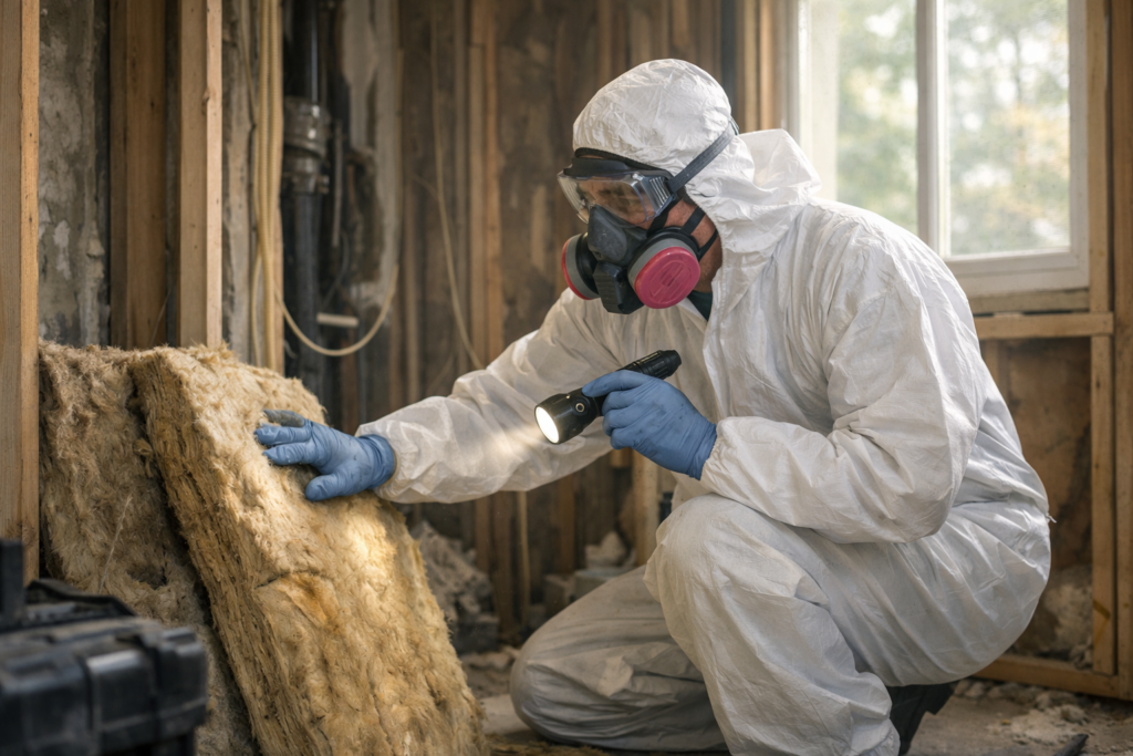 Inspecting Hazardous Materials in Older Home