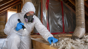 Hazardous Material Removal Technician at Work