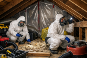 Professional Asbestos and Mold Remediation Team