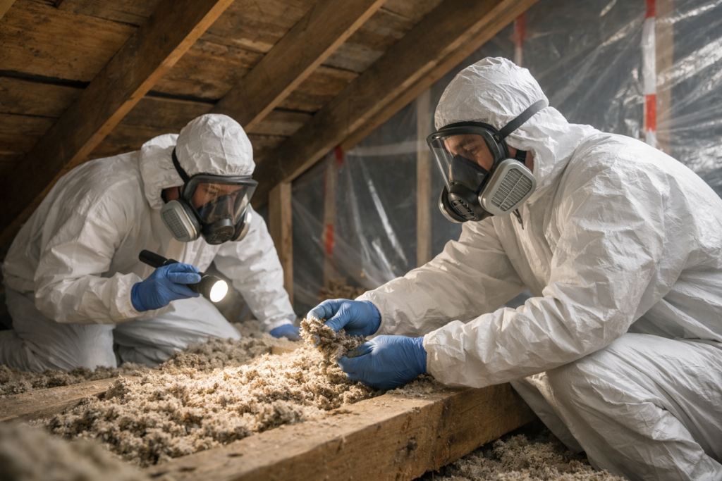 Professional Asbestos Inspection in Calgary House