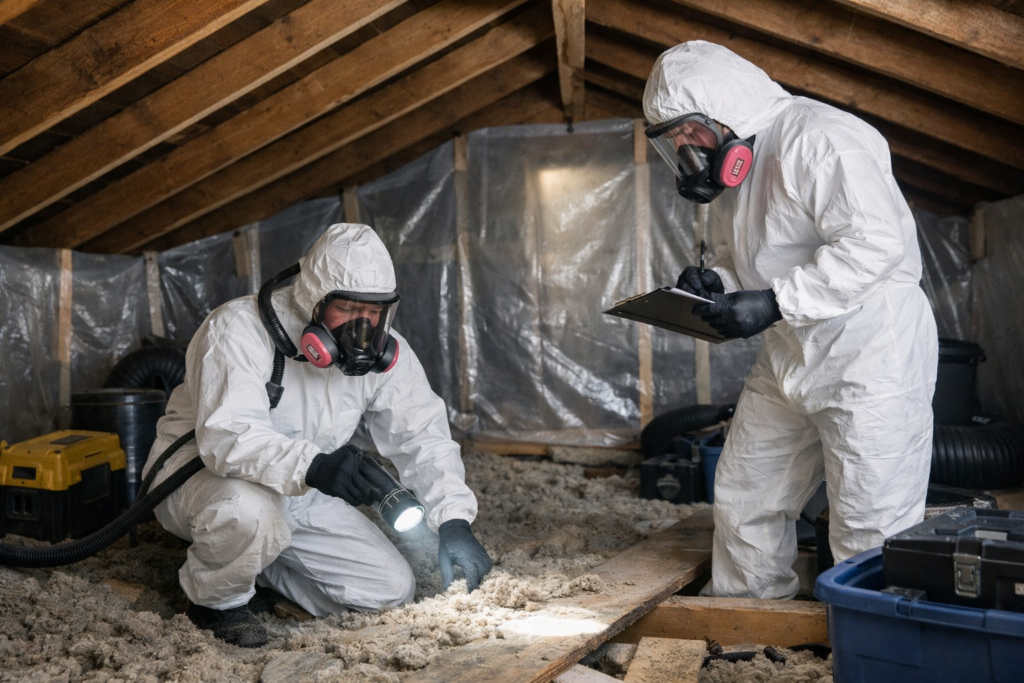 Professional Mold and Asbestos Remediation Team