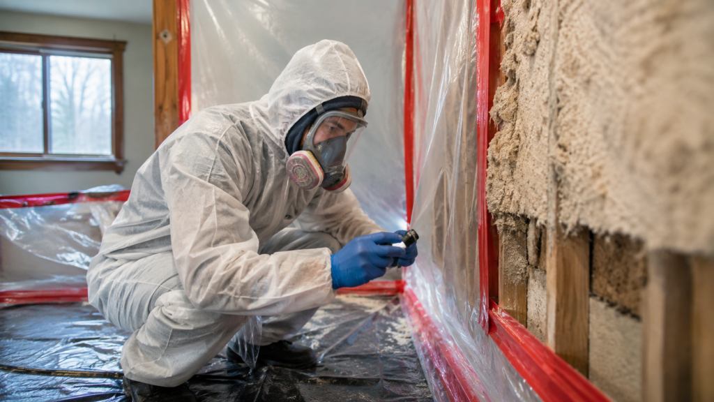 Professional Asbestos Abatement During Home Renovation